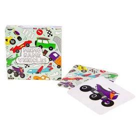 Duckiez Mini Memo Game Vehicles