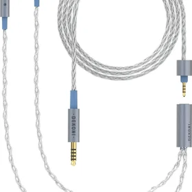 Dekoni Audio Audio Ensemble 4.4mm till 3.5mm Kabel CBZ-BL4.4-WTW-64-3.5