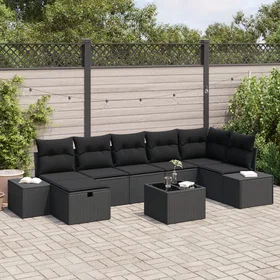 vidaXL Sofagruppe med Pute 8 Deler 3360744
