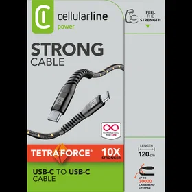 Cellularline TETRACABC2C1MK USB-C til USB-C 60W 1.2 m