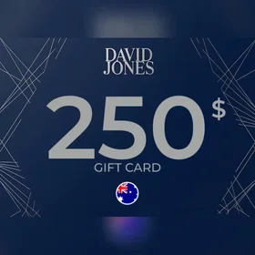 David Jones Gift Card 250 AUD