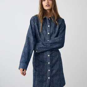 Noella Benita Ls Kjole Kort Kjole