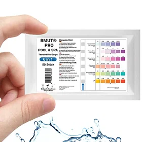 BMUT 6-i-1 Pool Test Strips PH / Klor PT-789