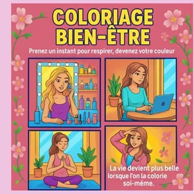 Colorie Tes Rêves: Je Vis Ce Que J’aime: Danse, Voyage, Crée! Färgläggningsbok