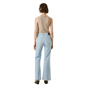 Pepe Jeans Willa Braid Flare High Waist Jeans (Dam)