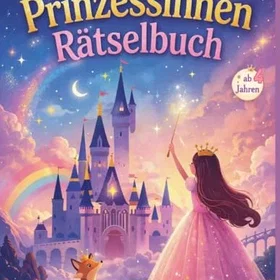 Prinzessinnen Rätselbuch für Kinder ab 4 Jahren