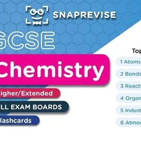 SnapRevise GCSE Chemistry Flashcards 3-Pack P245z