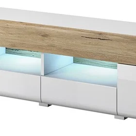 MEUBLORAMA HA-TOLEDO-2494DW40*3C/67KG Meuble TV 2 tiroirs 210cm