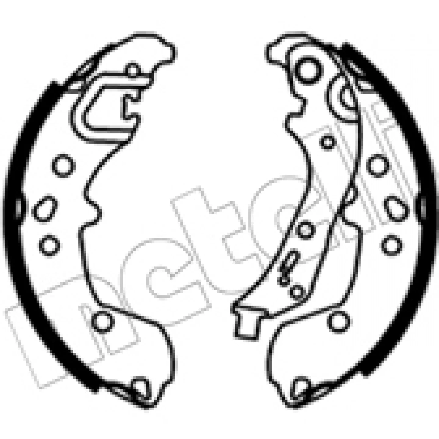 Metelli Brake Pad Set 53-0720