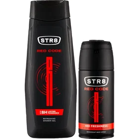 STR8 Red Code Set Lahjasetti miehelle