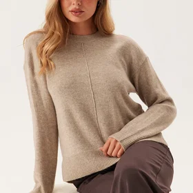 Pieces Ls Crew Neck Knit (Dame)
