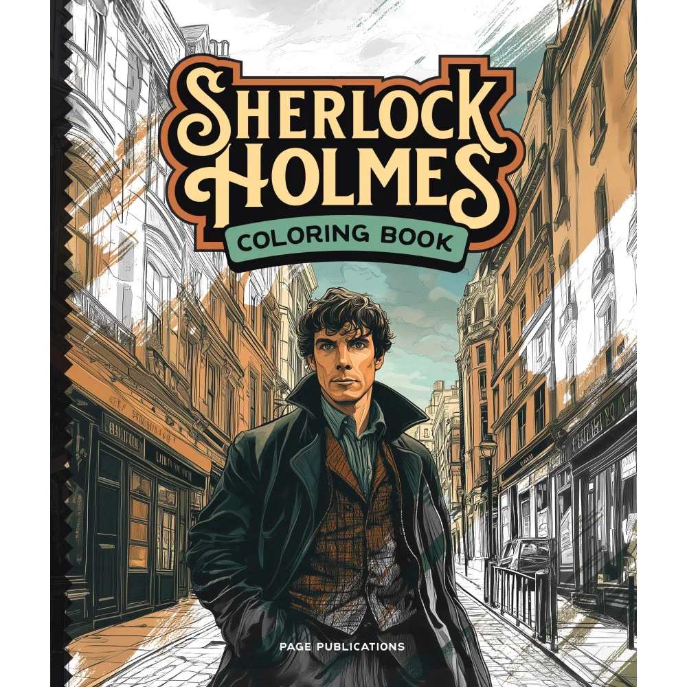 Coloring Book The Sherlock Holmes