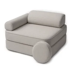 Bees Playsofa Duo Modulär Barnsoffa Grön/Grå