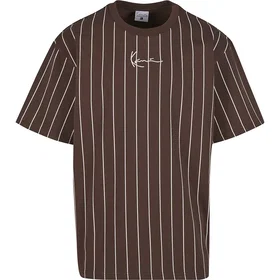Karl Kani Small Signature Essential Pinstripe Kortærmet T-shirt (Herre)