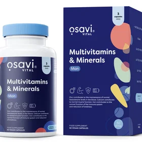 Osavi Multivitamins & Minerals Man 90 Vcaps