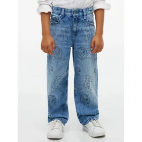 Tommy Hilfiger Peanuts Baggy Fit Jeans (Jr)