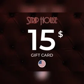 Strip House Gavekort 15 USD