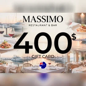 Massimo Restaurant & Bar Gift Card 400 AUD