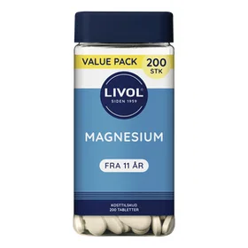 Livol Magnesium 200 Tabletter
