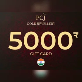 PCJ Gold Jewellery Gift Card 5000 INR