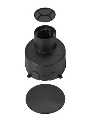 SLV DASAR S Mounting Cabinet Black Nylon