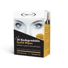 The Eye Doctor Nedbrytbare øyelokkservietter Rengjøringspads 20pcs