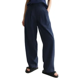 Scotch & Soda Quinn Ulh01490f Wide Leg Byxor (Dam)