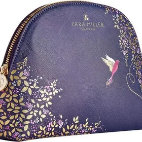 Sara Miller Chelsea Cosmetic Bag Navy Medium