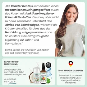 Noms+ Dental Sticks Veganska för Hundar 150g