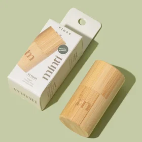 Minti Oral Care Bambus Dispenser