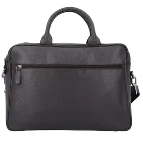 Dermata Mallette (100% Cuir, 40 cm, Brun)