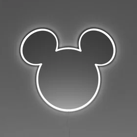 Yellowpop Disney Mickey Mirror Neon Sign