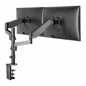 PROPERAV PB161 Hydraulic Dual Arm Full Motion 17-32" Monitor Desk Mount