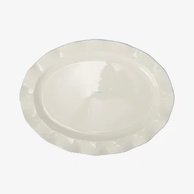 Lexington Wavy Oval Plate 42x29cm