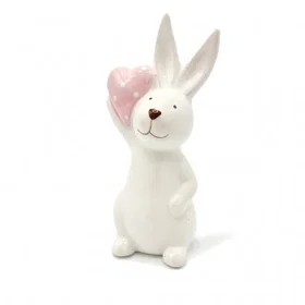 Festive Kanin av Porslin 12cm 2pcs