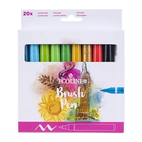 Ecoline Brush Pen Paysage 20-pack