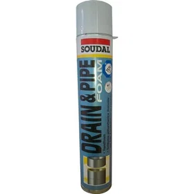 Soudal Drain & Pipe Foam 750ml
