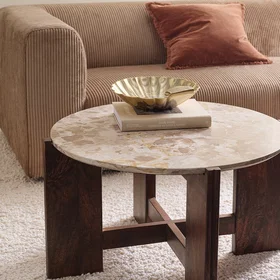 Ellos Home Sofabord Minorita Ø80 cm MDF