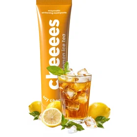 Cheeeeses Lemon Ice Tea enzymatisk blekande tandkräm med papain och xylitol 60g