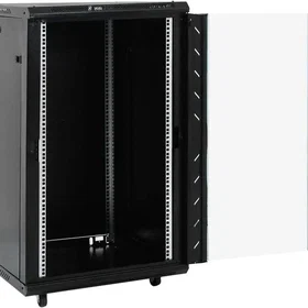 vidaXL 18U 60x60x100 cm Svart