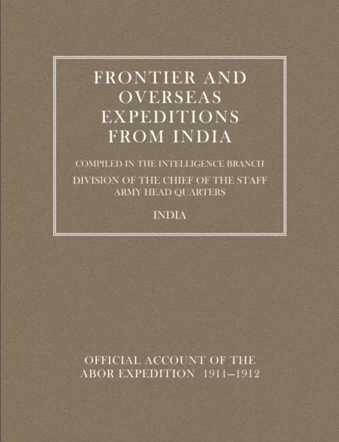 Frontier and Overseas Expeditions from India Paperback