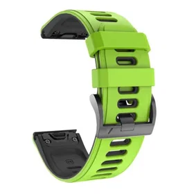 CaseOnline Twin Sport Band för Garmin D2 Charlie Lime