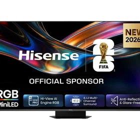 Hisense 75" 4K Ultra HD RGB Mini-LED HDR Smart TV - UR9STUK
