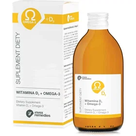 Invex Vitamin D3 + Omega-3 300ml