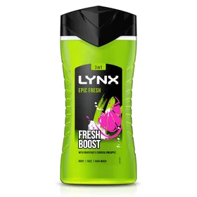 Lynx Epic Fresh 3-in-1 Body Wash Grapefruit & Tropical Pineapple