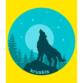 Kruskis Wolf Night Kortärmad T-shirt (Herr)