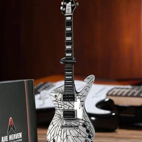 Paul Miniature Guitar Replica Cracked Mirror Iceman 10 Inch
