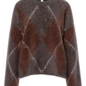 Y.A.S Mohair Blend Stickad Tröja (Dam)
