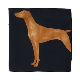 Ralph Lauren Wool-Dog Cnv Sq Halsduk