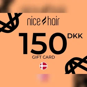 NiceHair.dk Gavekort 150 DKK